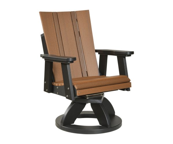 Modern Patio Swivel Chair Deep Seat