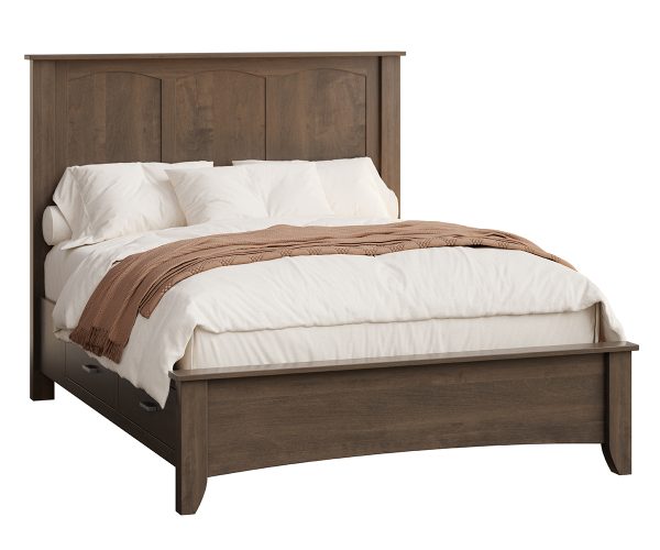 Jackson Panel Bed With Drawer Unit