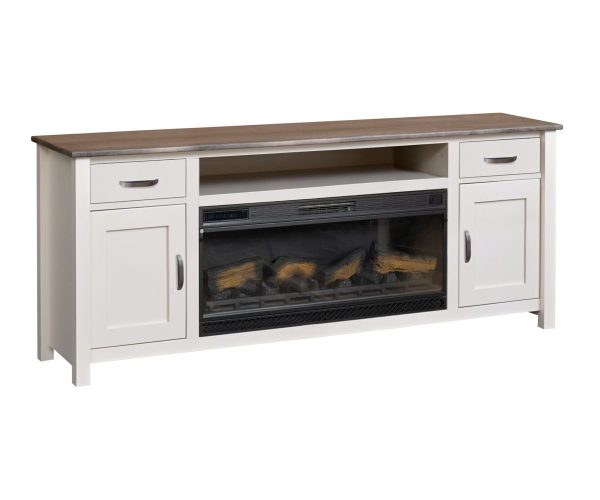 Sanibel Fire Box TV Stand - 80"
