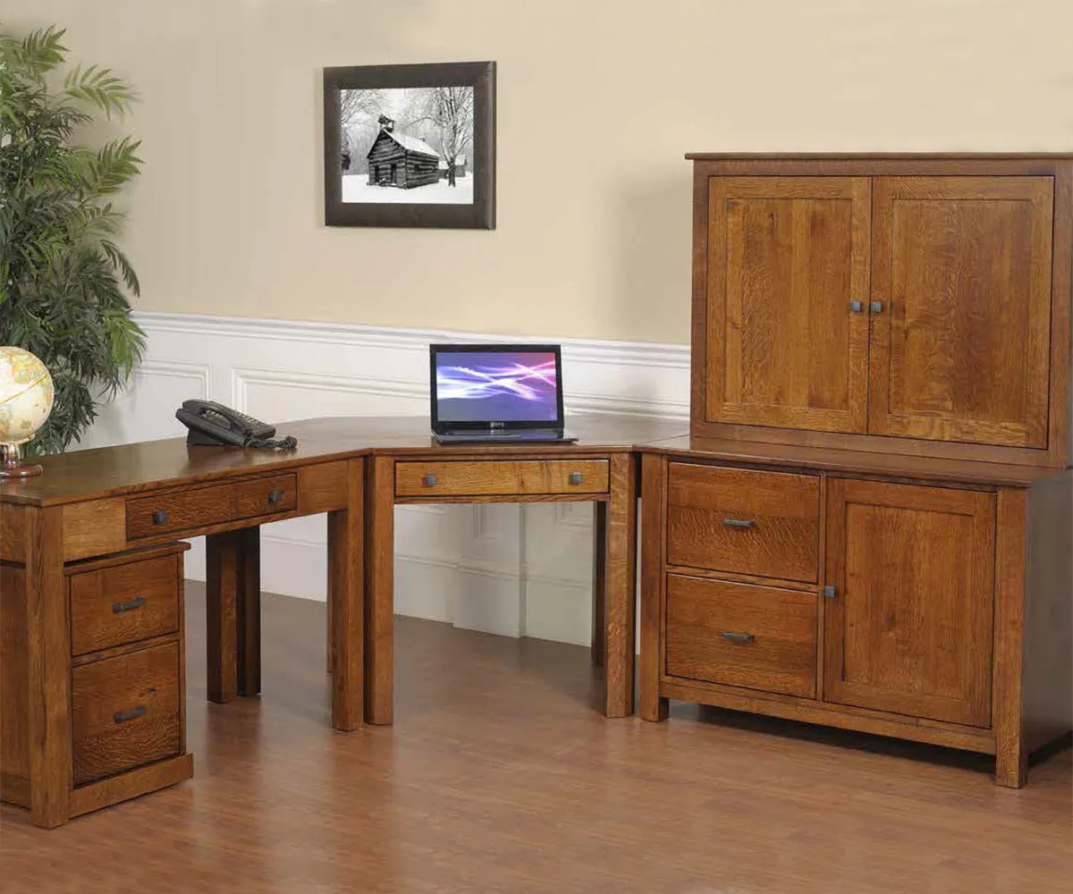 Clark Mission Modular Office Collection - Image 13