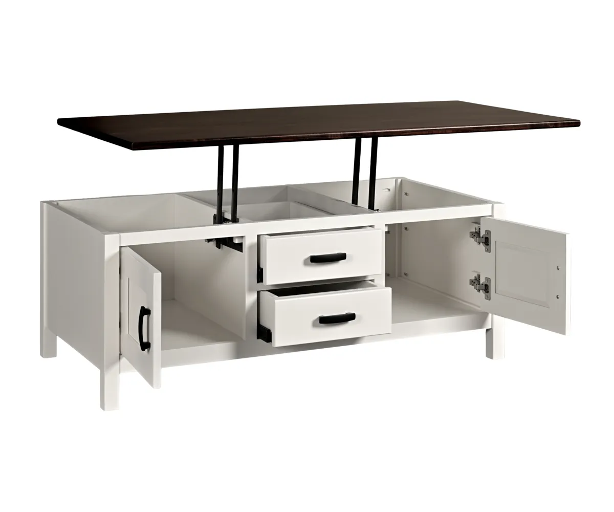 Sanibel Enclosed Lift Top Coffee Table - Image 2